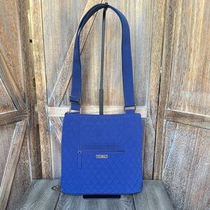 Vera Bradley Cobalt Blue Hipster Crossbody Shoulder Bag